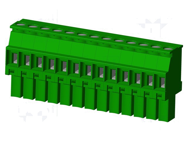 Connector: ontkoppelbare terminal strip; stekker; vrouwelijk Connector: ontkoppelbare terminal strip; stekker; vrouwelijk